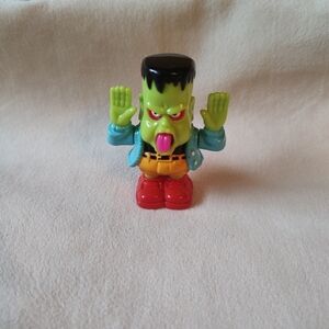 Gravedale High Frankenstein NBC 1991 2.5” Toy Figure Stick Tongue Out Pre-owned